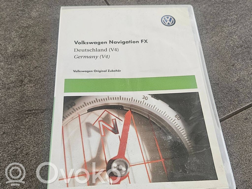 Volkswagen Touran I Mapy do nawigacji CD/DVD 