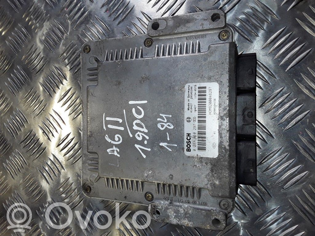 Engine control unit/module   0281010297,HOM8200048297,8200164156