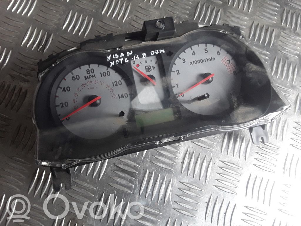 Nissan Note (E11) Speedometer (instrument cluster) 