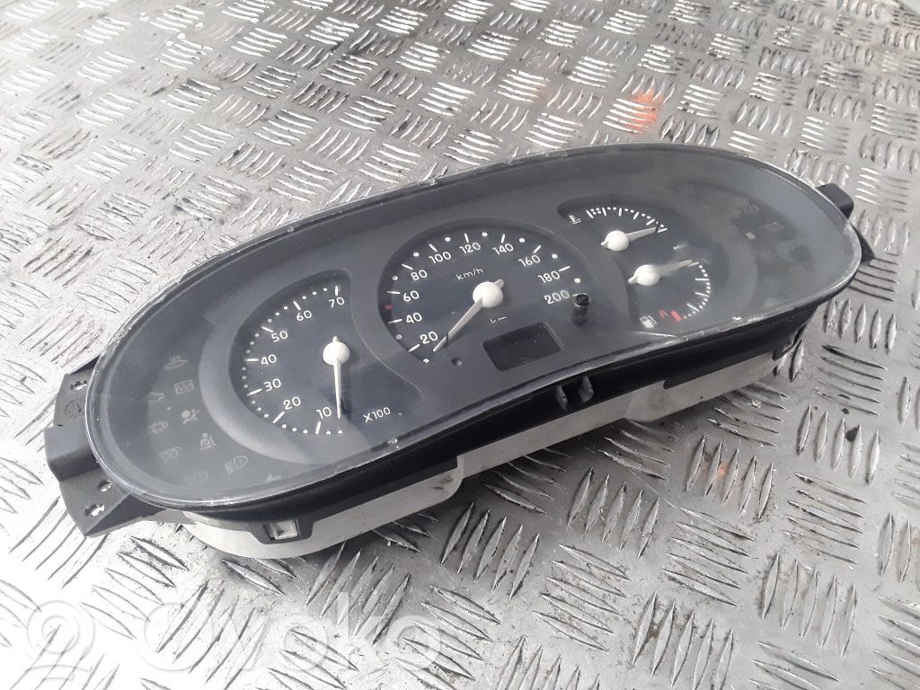 Renault Clio I Speedometer (instrument cluster) 