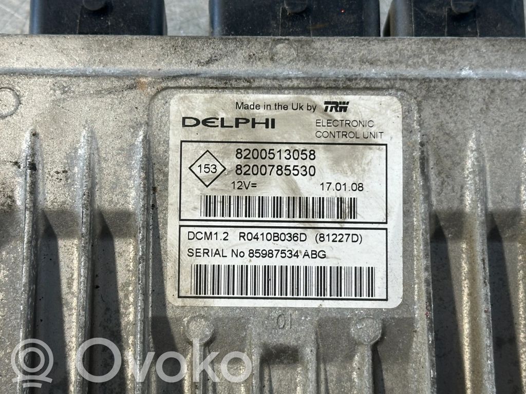 Engine control unit/module   8200513058,8200785530