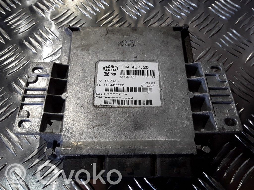 Peugeot 406 Engine control unit/module 