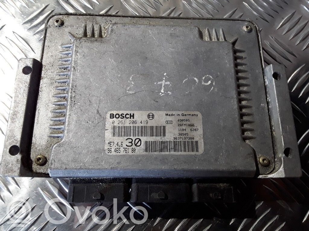 Peugeot 607 Engine control unit/module 