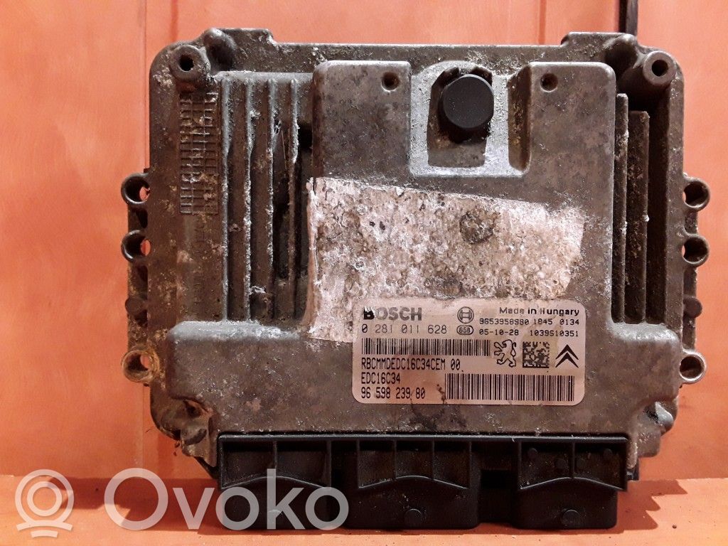 Engine control unit/module   0281011628,9659823980