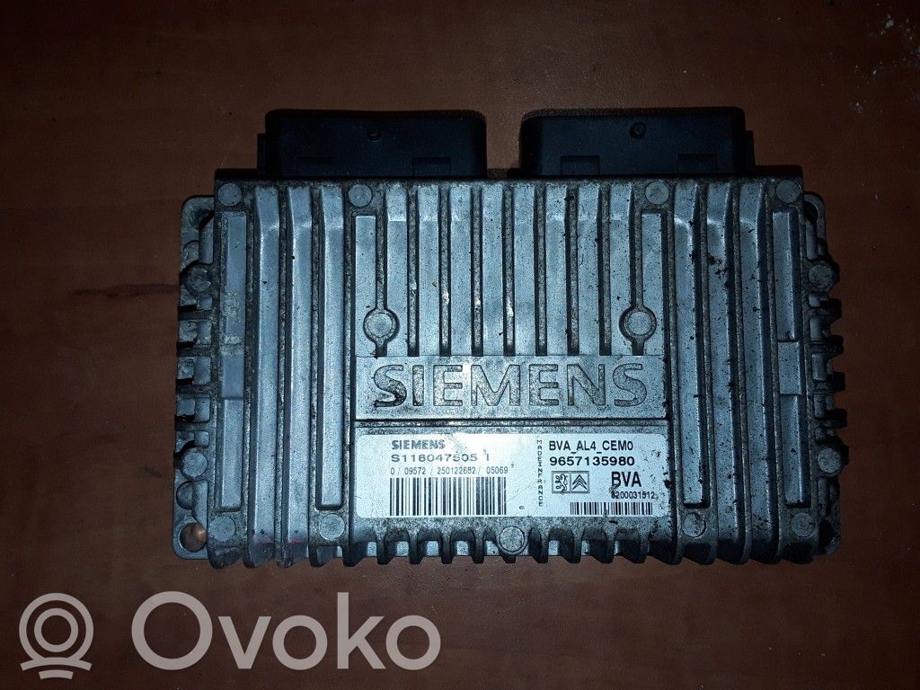 Peugeot 307 Gearbox control unit/module 