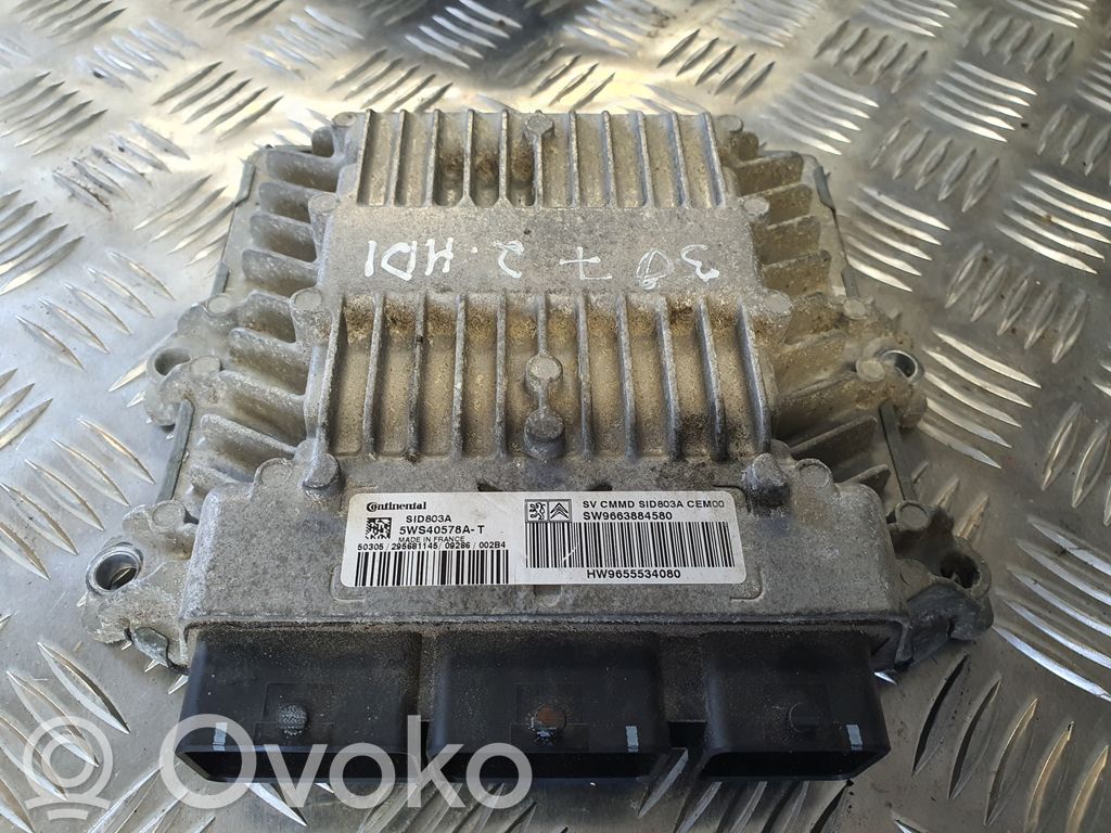 Peugeot 307 Engine control unit/module 