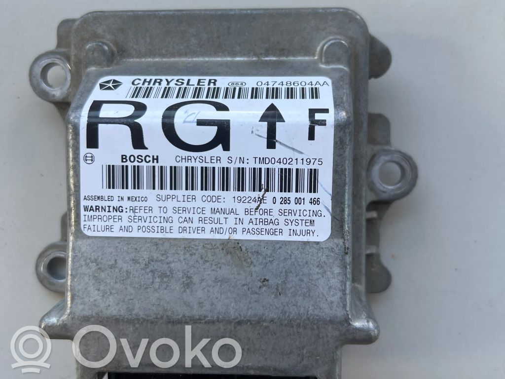 Chrysler Voyager Airbag control unit/module 