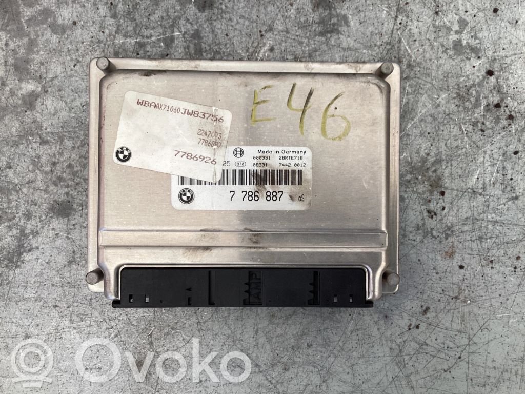 BMW 3 E46 Inne komputery / moduły / sterowniki 
