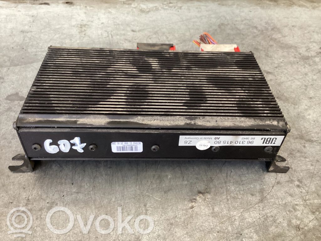 Peugeot 607 Amplificator sunet 