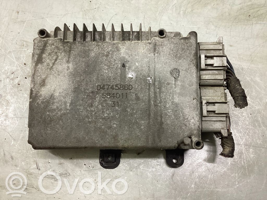 Engine control unit/module   04745860,584011