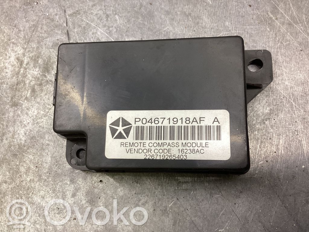 Dodge Avenger Other control units/modules 