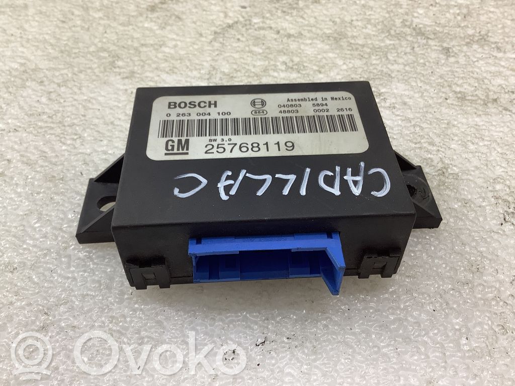 Cadillac SRX Parking PDC control unit/module 