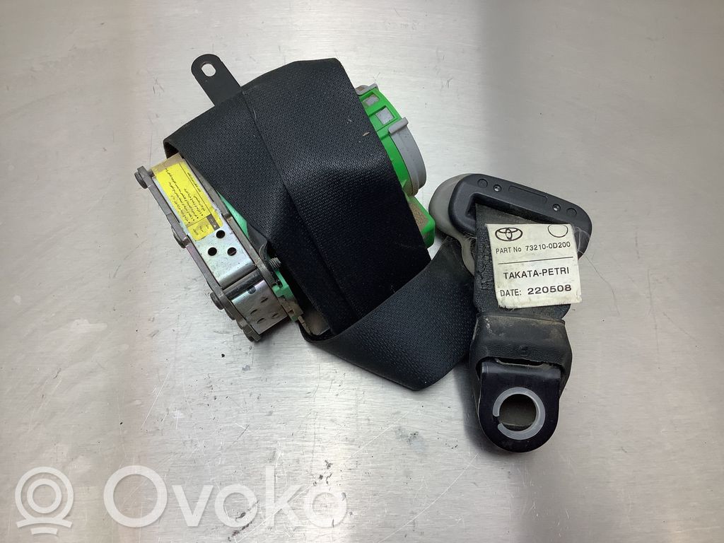 Toyota Yaris Pas bezpieczeństwa fotela przedniego 
