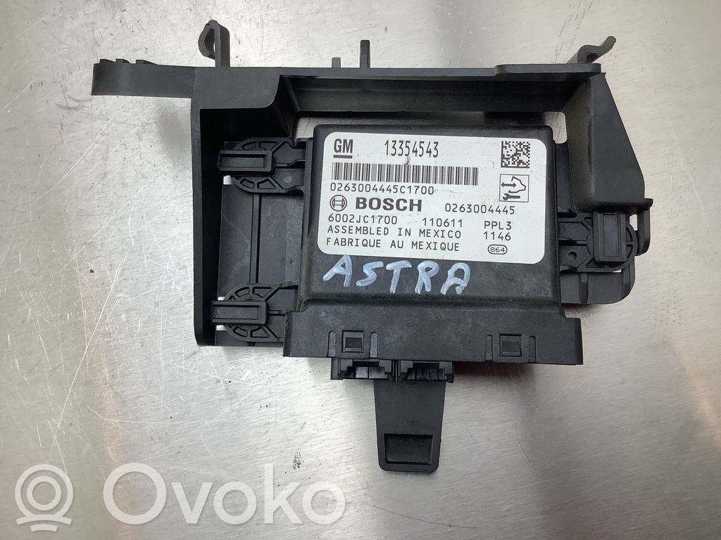Opel Astra J Sterownik / Moduł parkowania PDC 