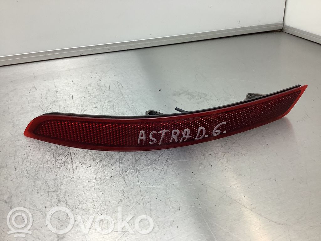Opel Astra J Reflector de faros/luces traseros 