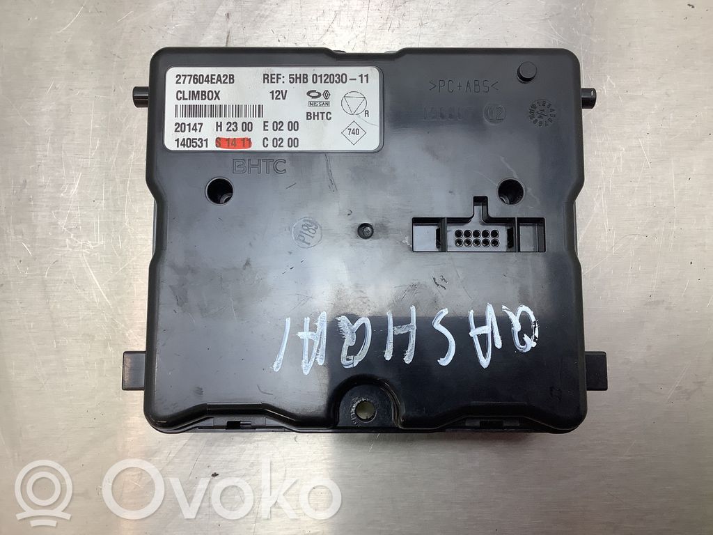 Nissan Qashqai Panel klimatyzacji 