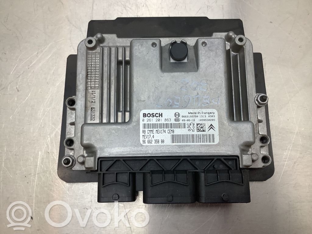 Peugeot 308 Unitate/modul de control motor 
