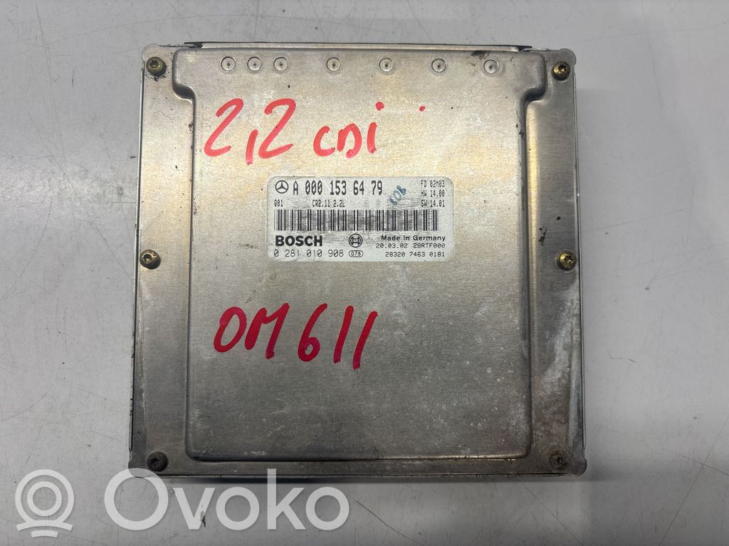 Mercedes-Benz C W203 Engine control unit/module 