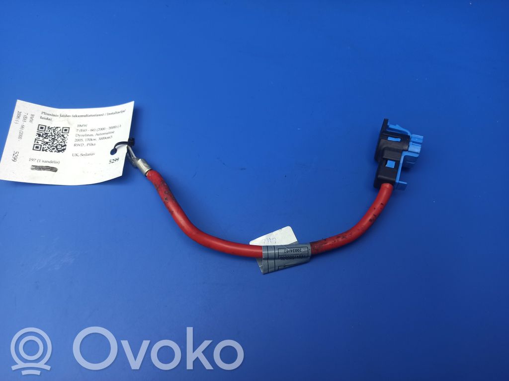 BMW 7 E65 E66 Pluskabel Batterie 