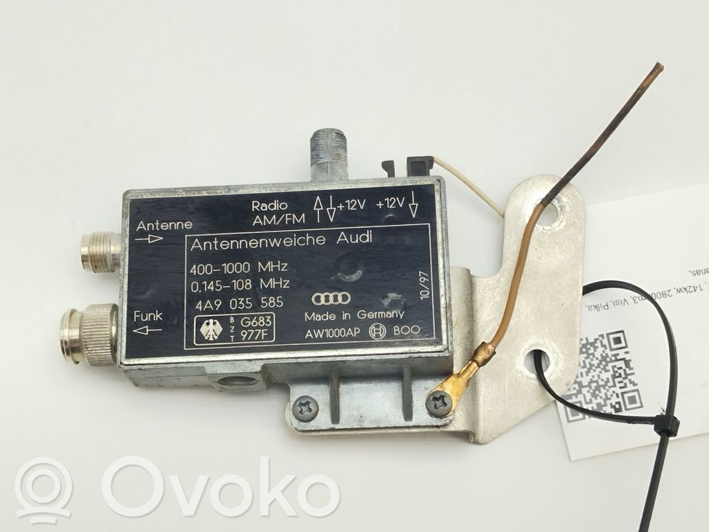 Audi A8 S8 D2 4D Pystyantennivahvistin 