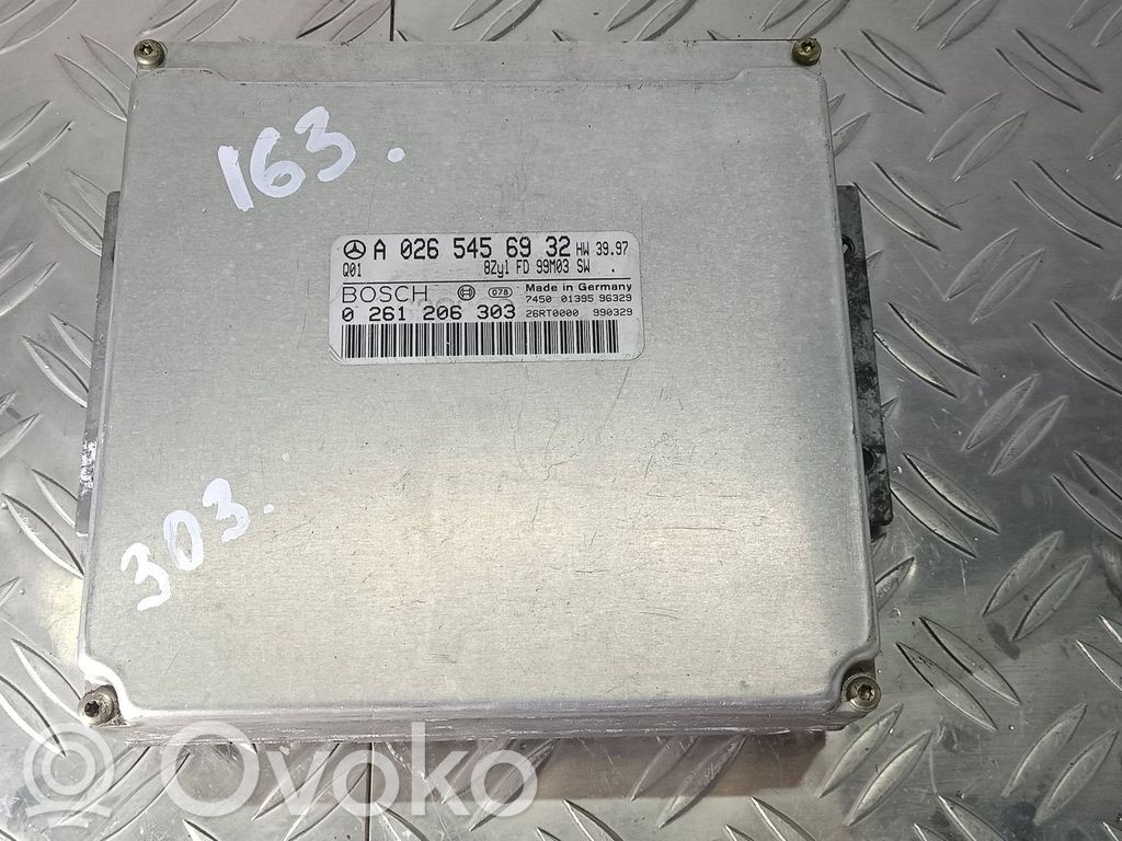 Mercedes-Benz ML W163 Unitate/modul de control motor 