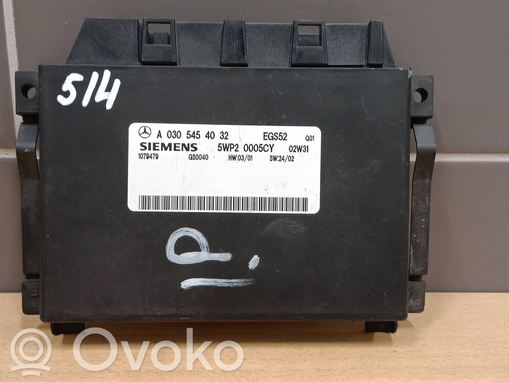 Mercedes-Benz E W211 Gearbox control unit/module 