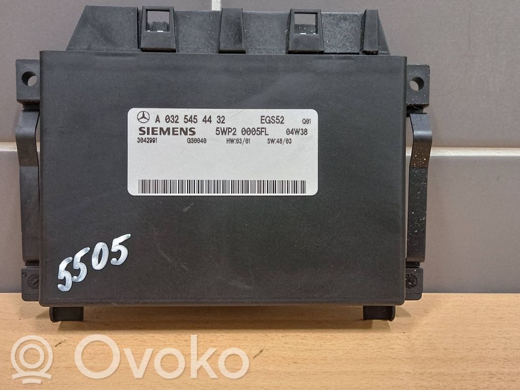 Mercedes-Benz CLK A209 C209 Unitate/modul de control cutie de viteze 