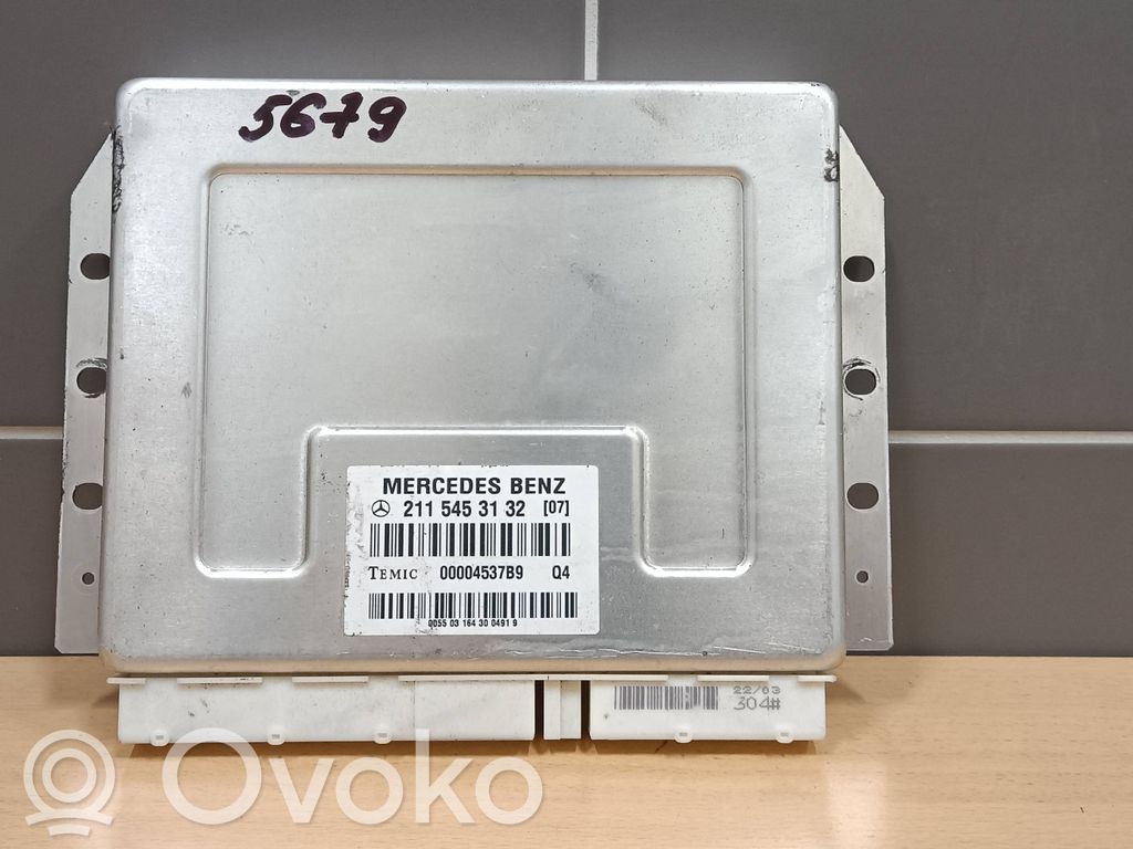 Mercedes-Benz E W211 Module de commande suspension 