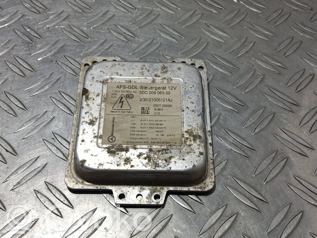 Mercedes-Benz E W211 Module de ballast de phare Xenon 