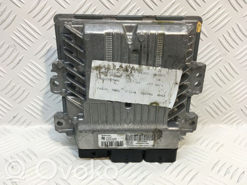 Engine control unit/module   9666571380,9675450680