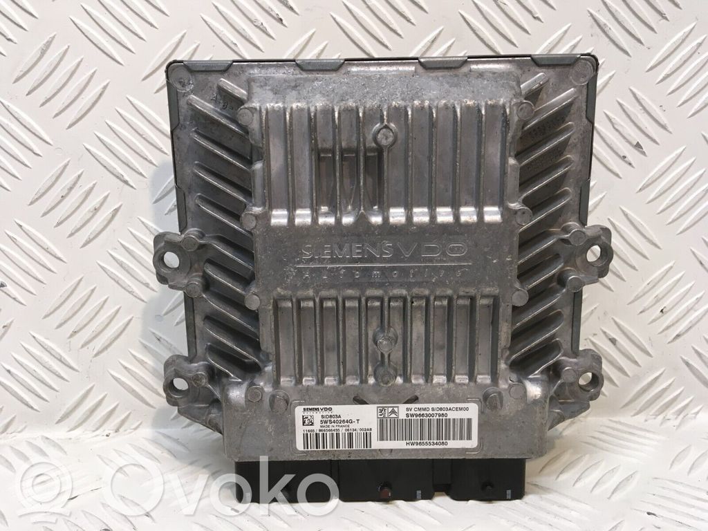 Engine control unit/module   9663007980,9655534080
