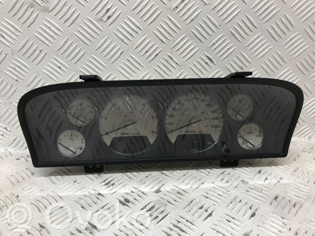 Jeep Grand Cherokee (WJ) Vitezometru (grup de instrumente) 