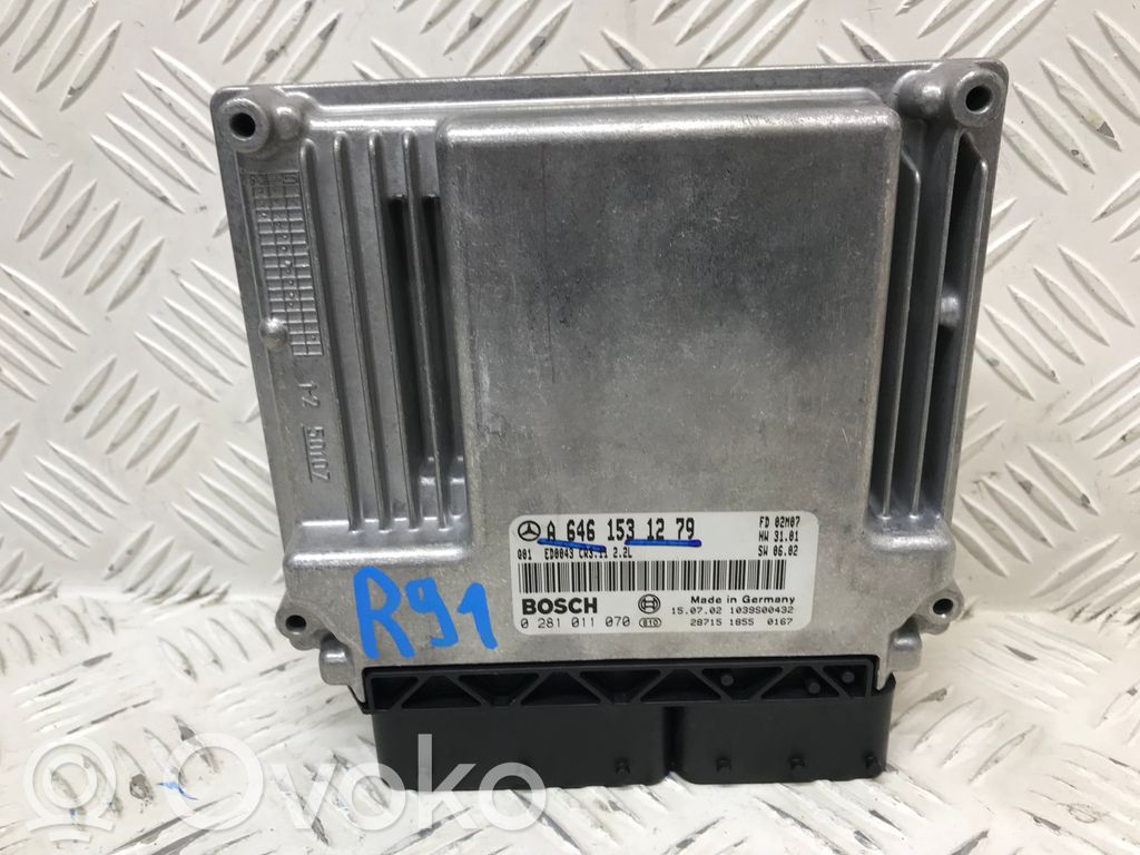 Engine control unit/module   A6461531279,0281011070