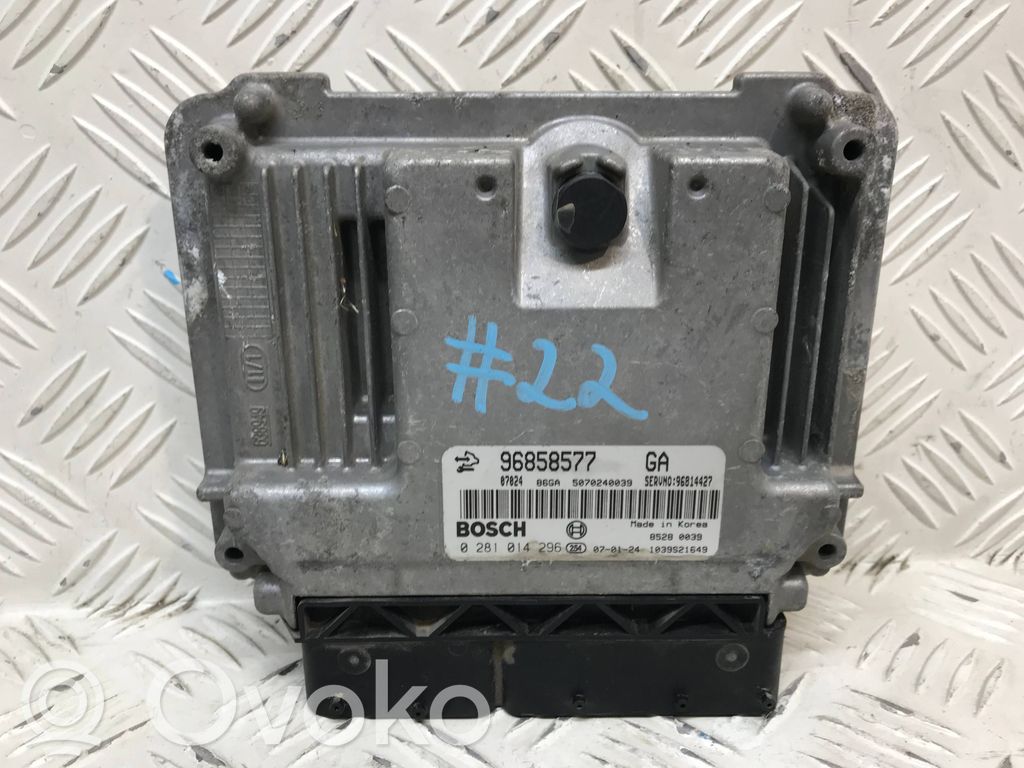 Chevrolet Captiva Engine control unit/module 