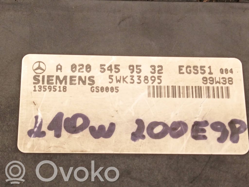 Gearbox control unit/module   A0205459532,1359518,5WK33895