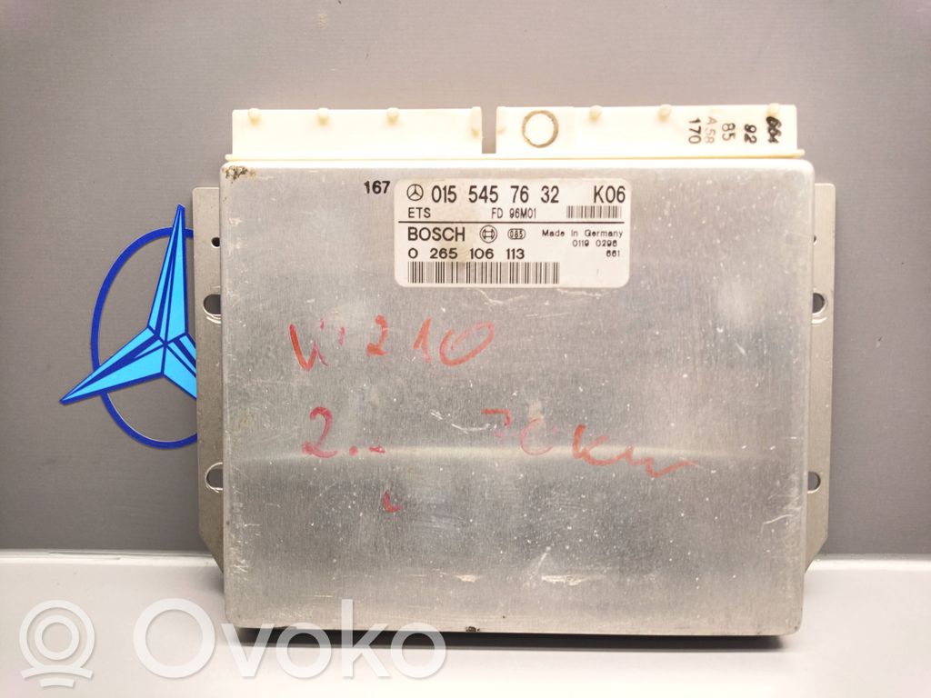 Sterownik / moduł ABS   0155457632,FD96M01,0265106113