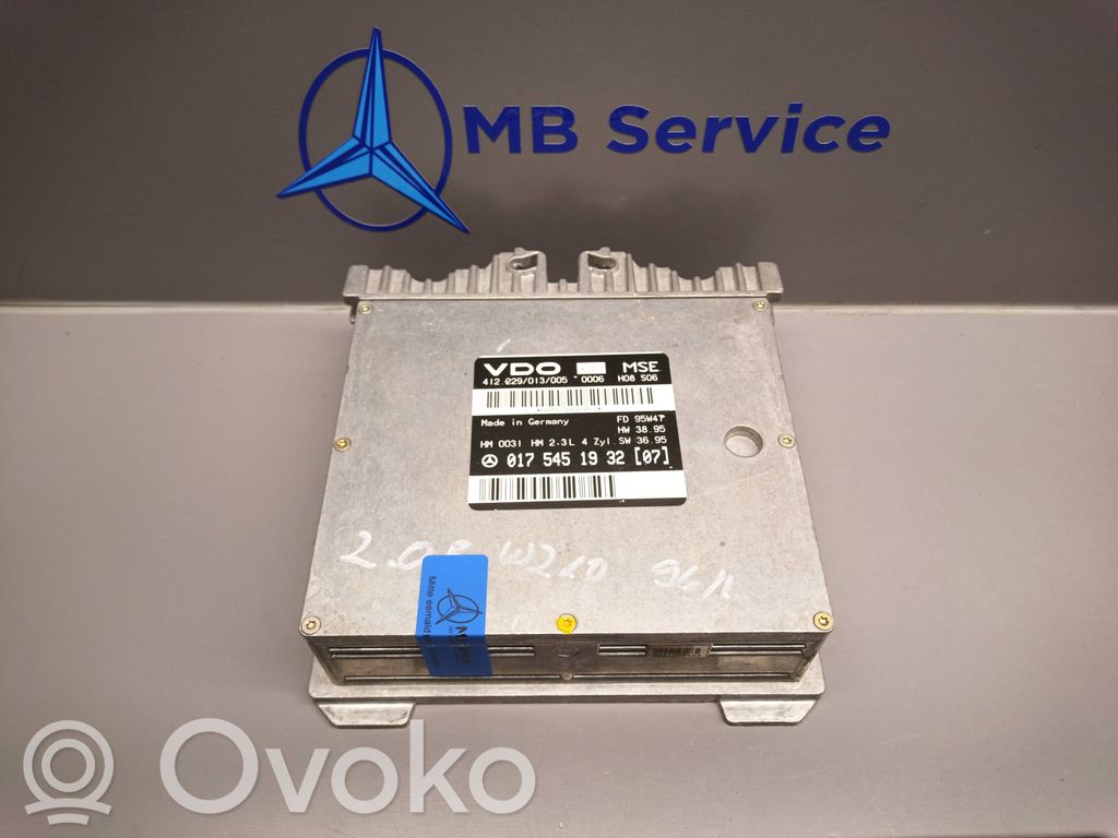 Mercedes-Benz E W210 Engine control unit/module 