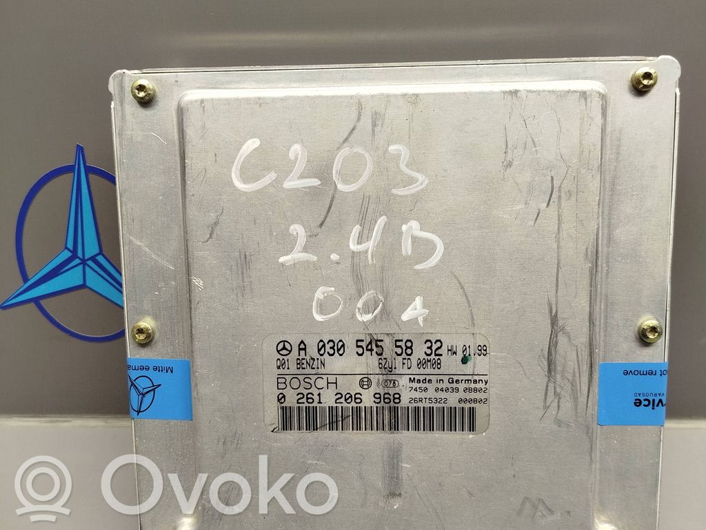 Mercedes-Benz C W203 Sterownik / Moduł ECU 