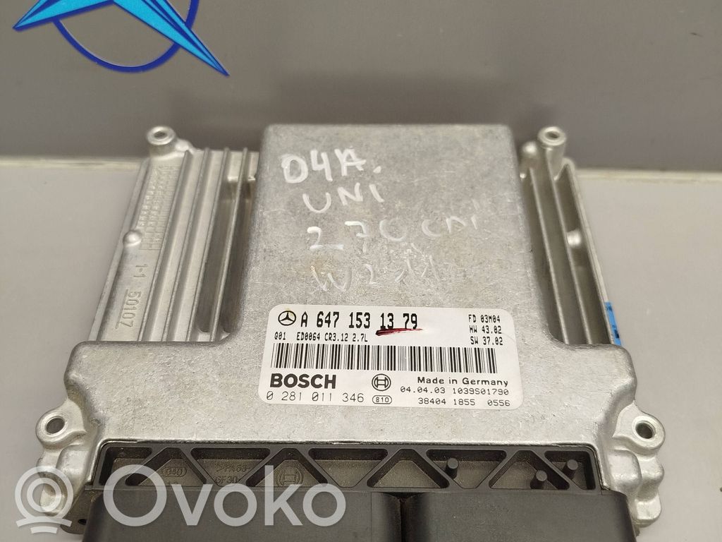 Mercedes-Benz E W211 Engine control unit/module 