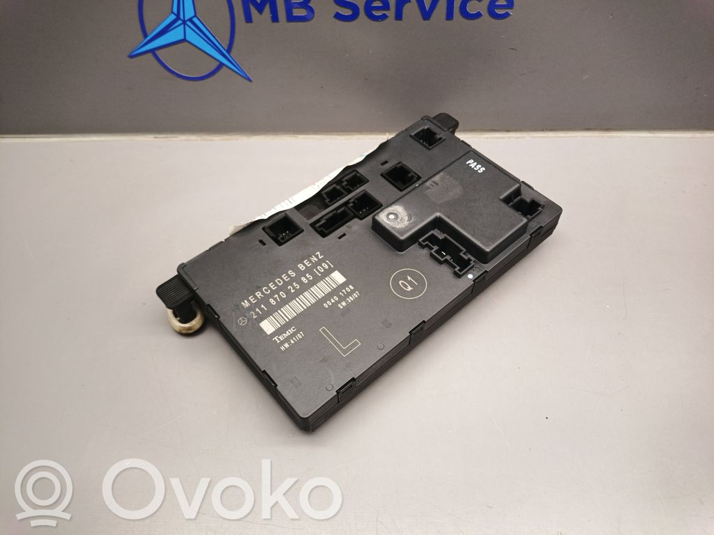 Mercedes-Benz E W211 Door control unit/module 