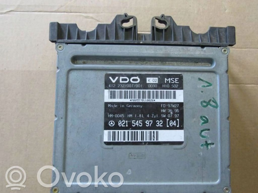 Mercedes-Benz C W202 Sterownik / Moduł ECU 