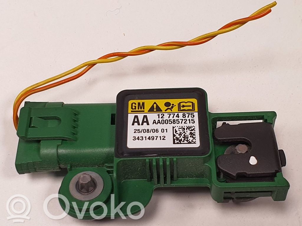 Sensor impacto/accidente para activar Airbag   12774875