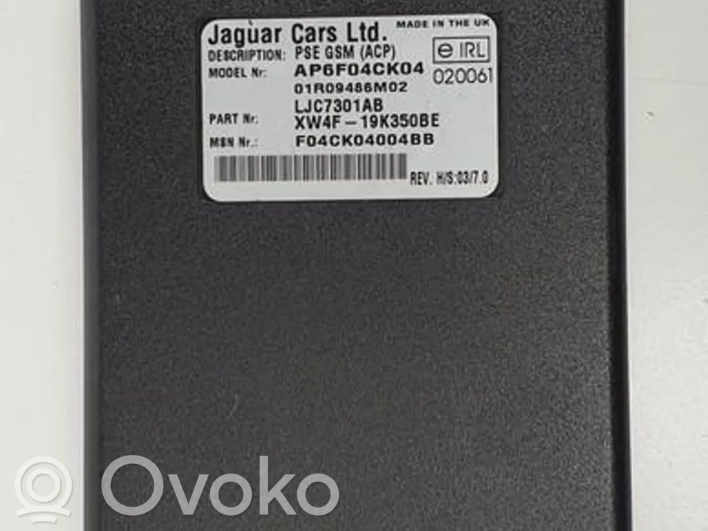 Jaguar S-Type Module reconnaissance vocale 