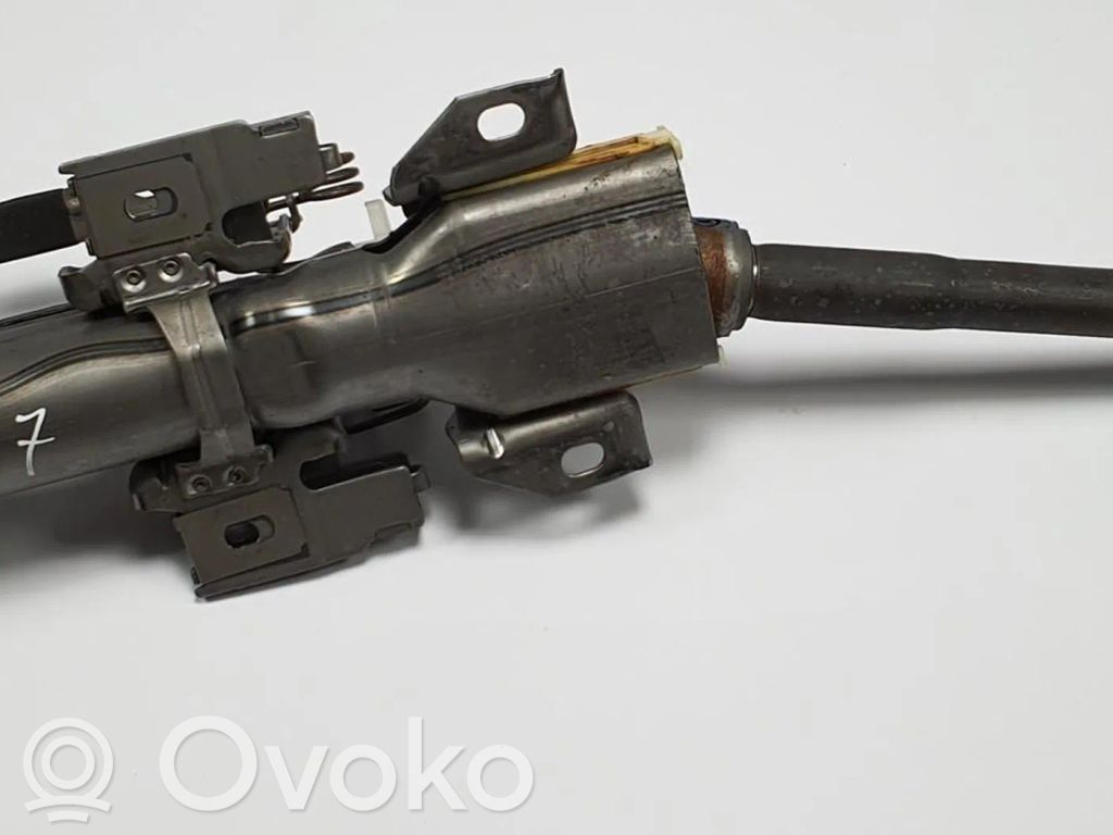 Steering wheel axle