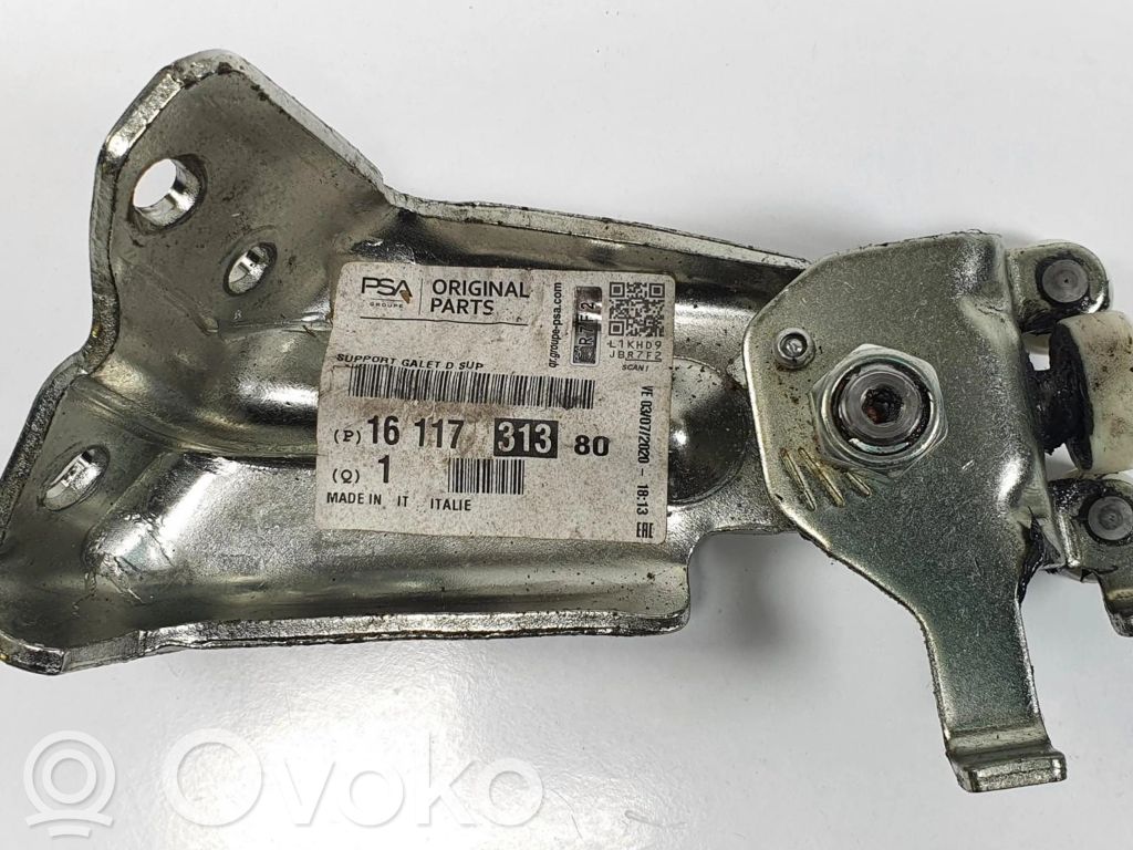 Citroen Jumper Zestaw prowadnica rolkowa/zawias 