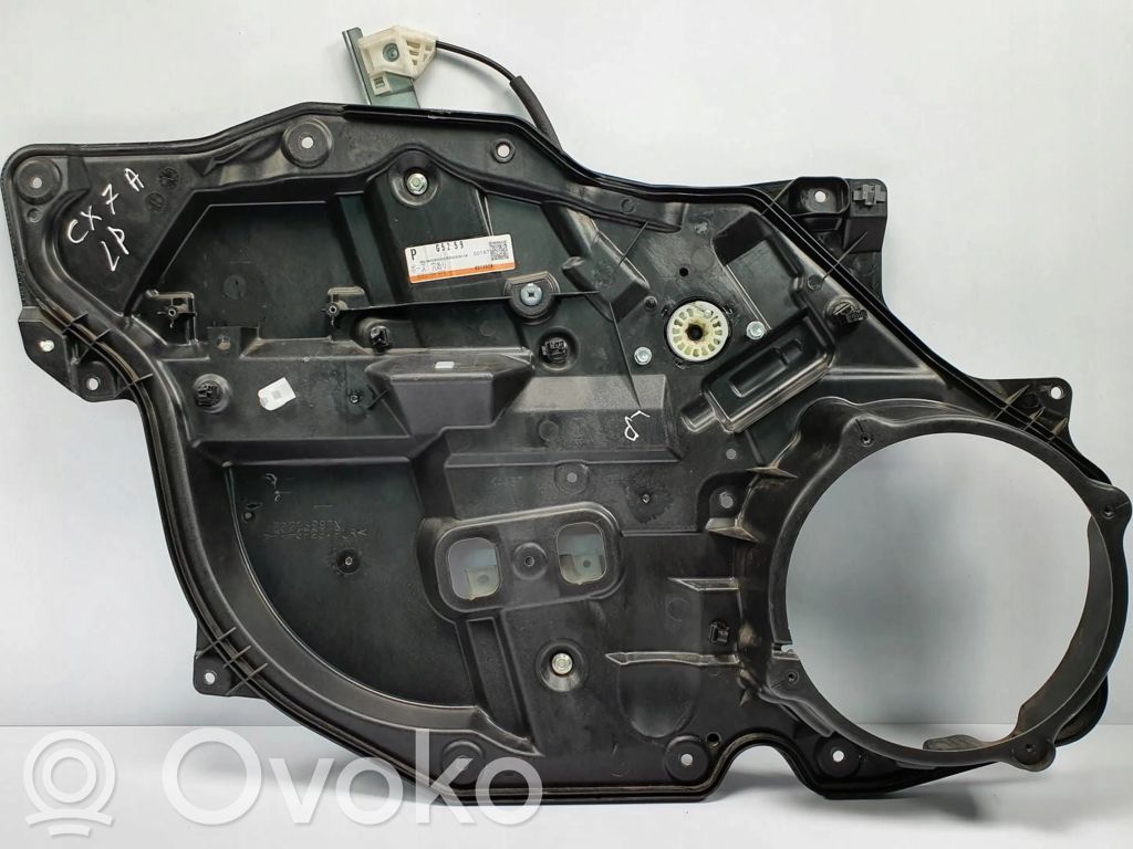 Mazda CX-7 Meccanismo di sollevamento del finestrino anteriore senza motorino 