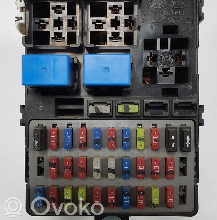 KIA Picanto Drošinātāju kaste (komplekts) 