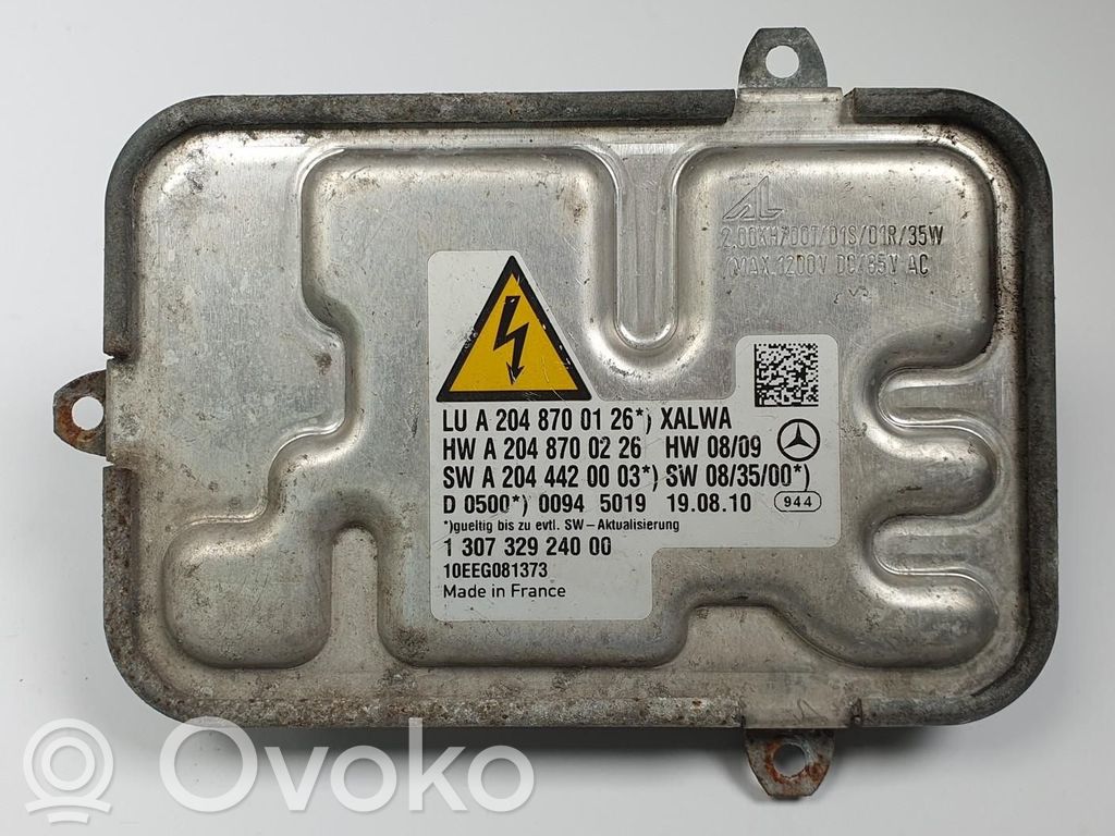 Mercedes-Benz C W204 Modulo di controllo ballast LED