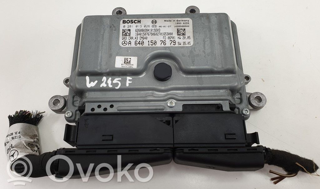 Mercedes-Benz A W169 Engine control unit/module ECU