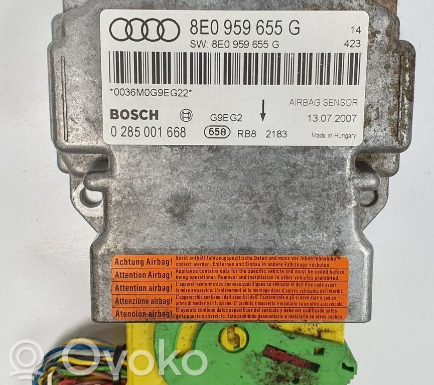 Sterownik / Moduł Airbag   8E0959655G,8E0959655G